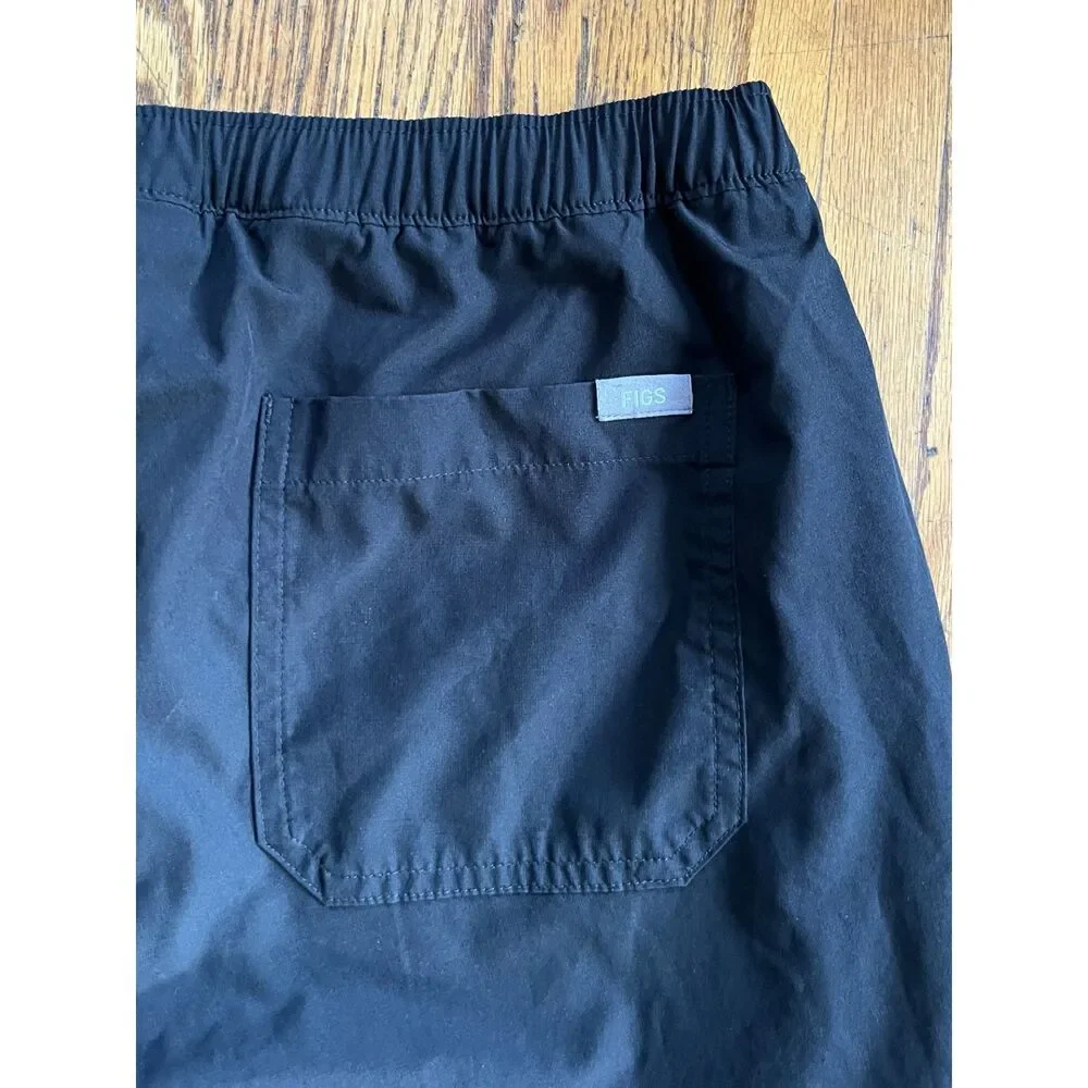 FIGS Technical Collection Gray Cairo Slim FREEx Lined Cargo Pants Mens Sz Medium